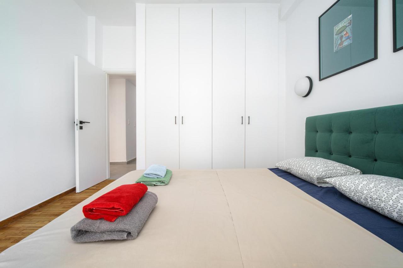 Majestic Flat With Huge Terrace In The City Center Atenas Exterior foto
