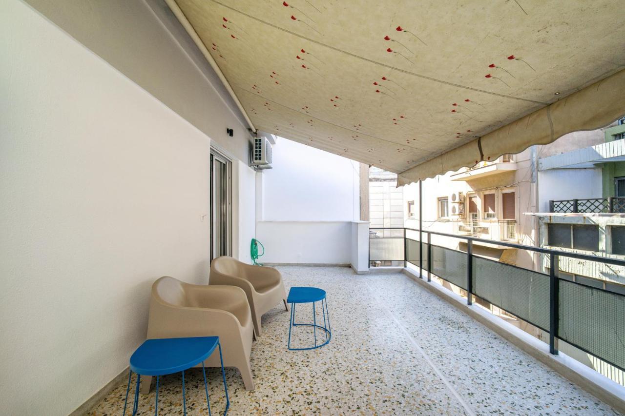 Majestic Flat With Huge Terrace In The City Center Atenas Exterior foto