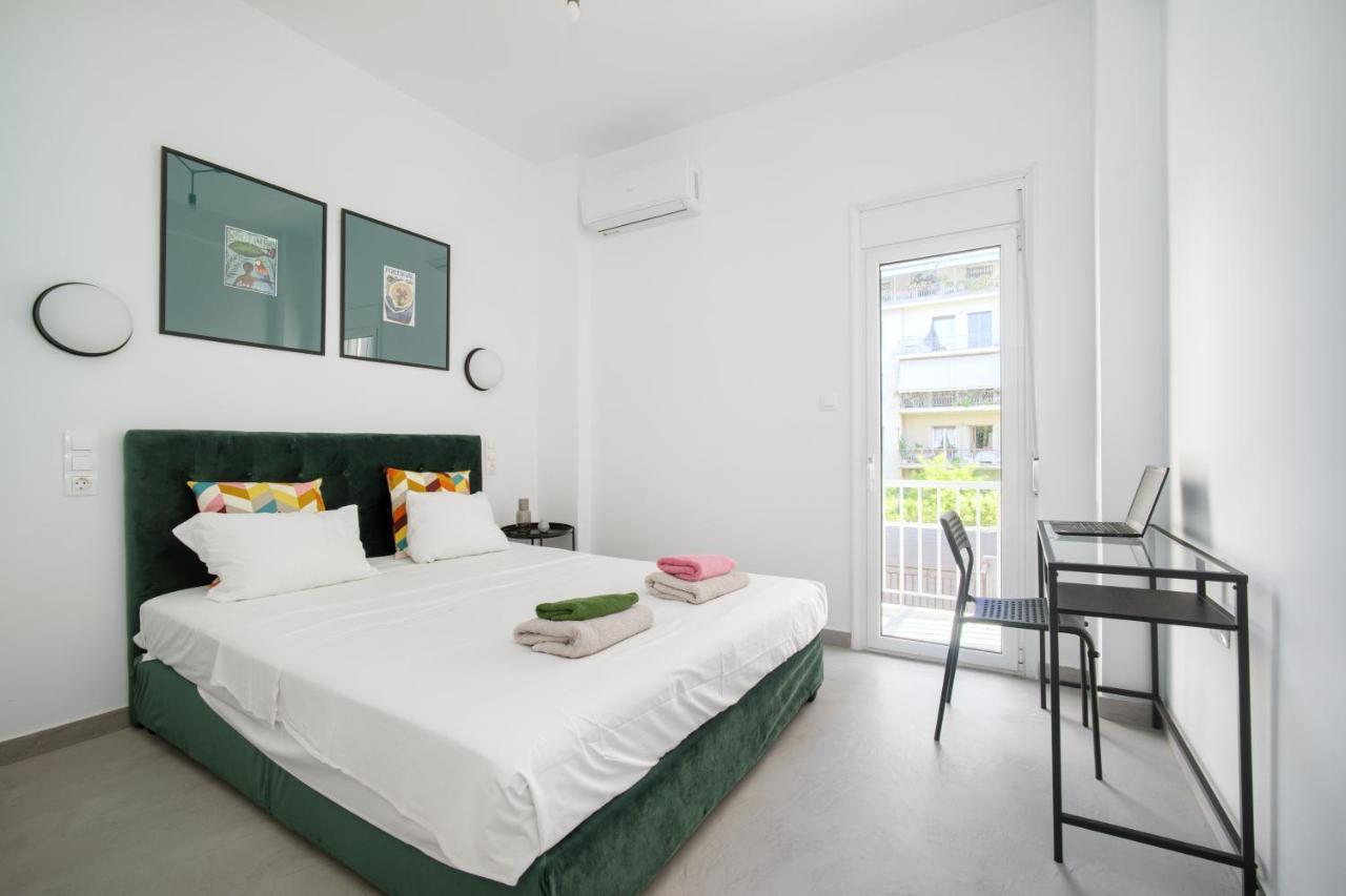 Majestic Flat With Huge Terrace In The City Center Atenas Exterior foto